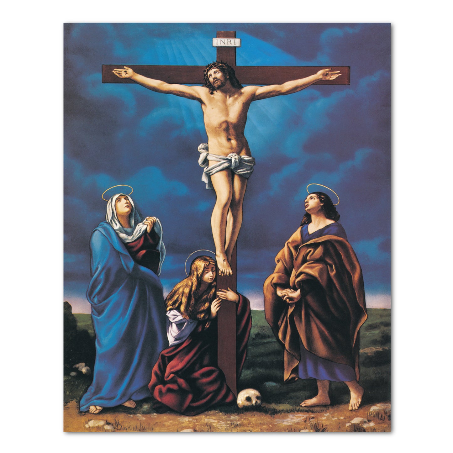 Jesus Christ The Crucifixion Religious Wall Picture 8x10 Art Print