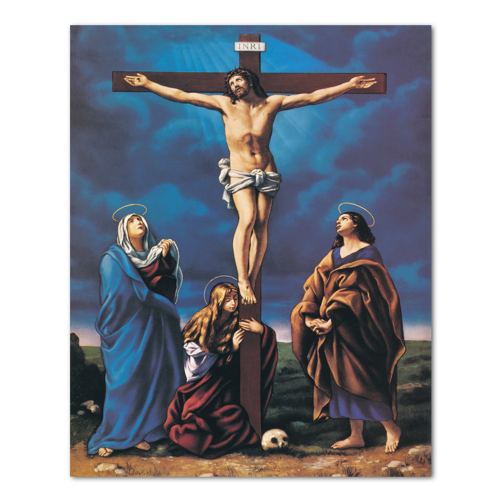 Jesus Christ The Crucifixion Religious Wall Picture 8x10 Art Print