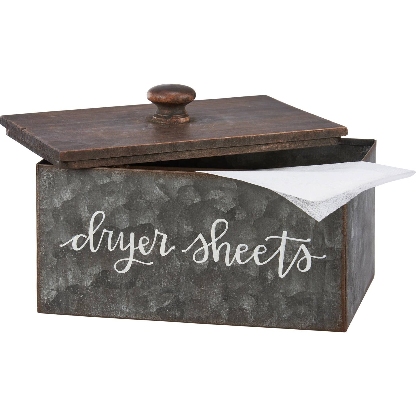 Dryer Sheets Laundry Tips Bin Set
