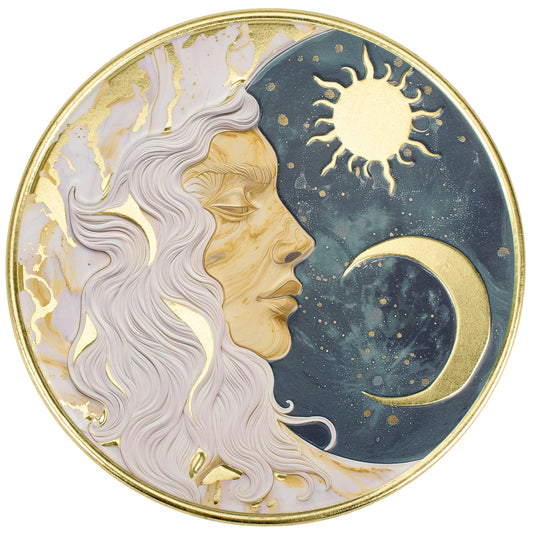 Lady Moon Wall Decor