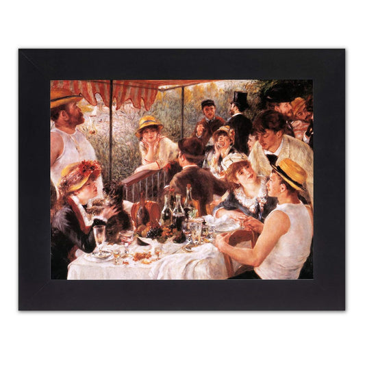 Renoir Luncheon of The Boating Party Wall Picture Framed Art Print